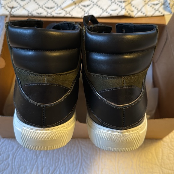 ZATIG & VOLTAIRE SNAKESKIN SUEDE HIGH TOP SHOES with dust bag - Picture 4 of 9